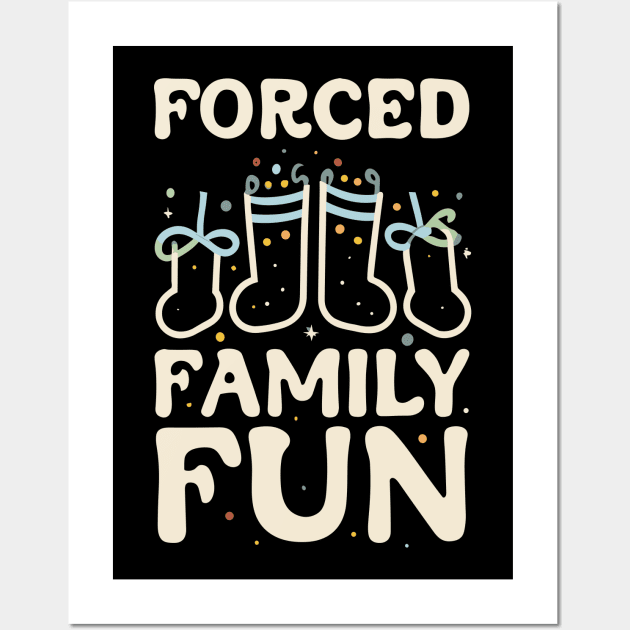 Forced Family Fun Wall Art by Space Monkeys NFT